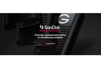 Predstavljamo SanDisk Professional™