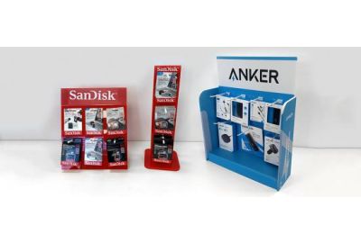 Razstavna stojala ANKER in SanDisk