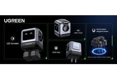 Ugreen polnilec Robotek - idealno darilo!