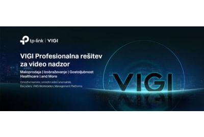 TP-Link VIGI: Profesionalna rešitev za video nadzor