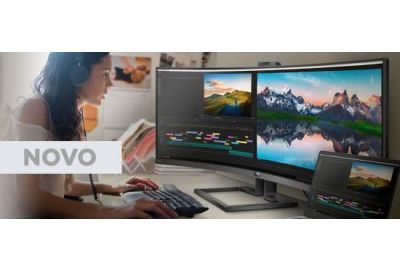 32:9 SuperWide ukrivljen LCD zaslon
