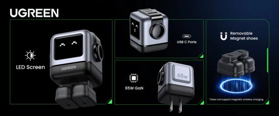 Ugreen polnilec Robotek - idealno darilo!