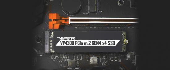 Patriot Viper VP4300 NVMe SSD-ji