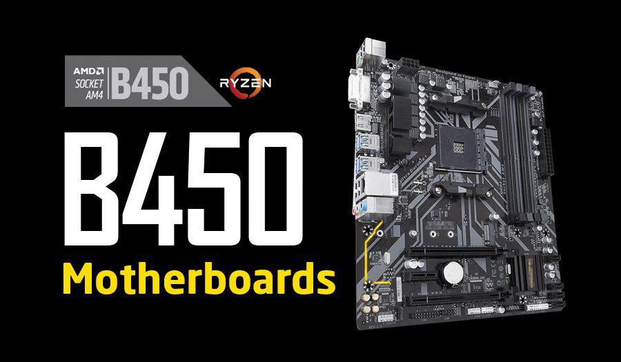 NOVO - AMD B450 osnovne plošče