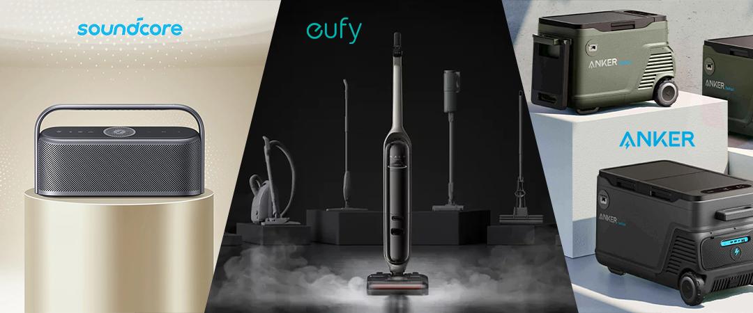 Novi izdelki Anker, Soundcore, Eufy!