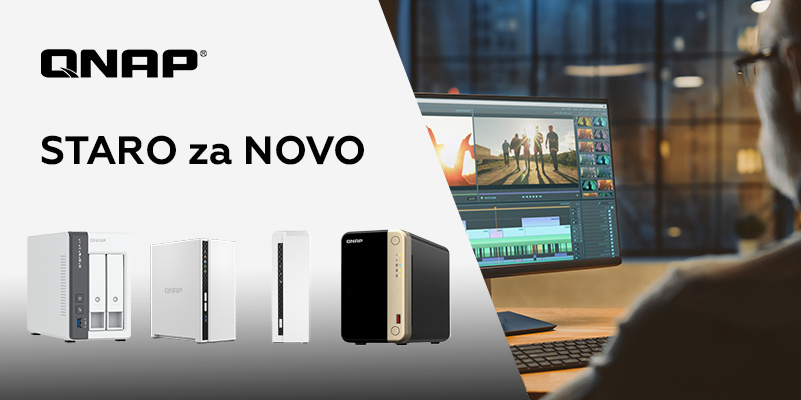 QNAP akcija STARO za NOVO