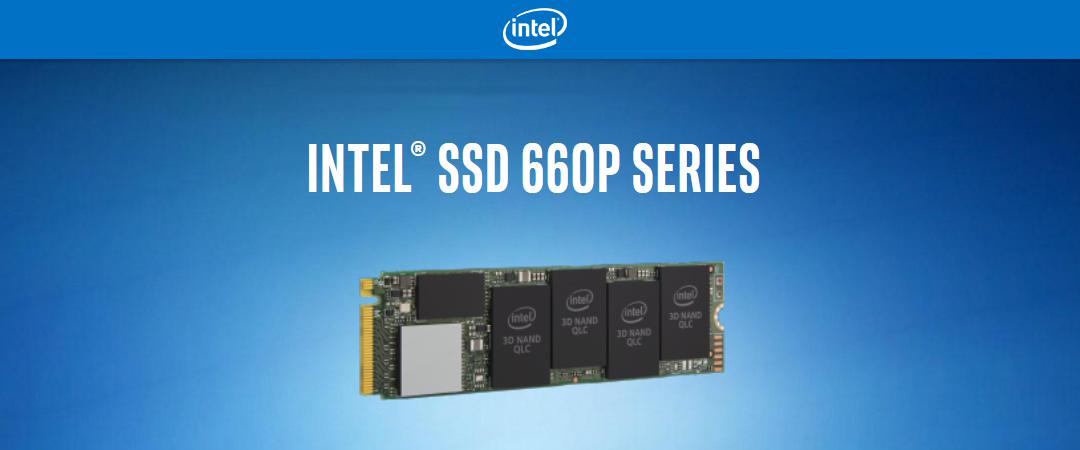 Intel 660p NVMe diski s QLC flasom