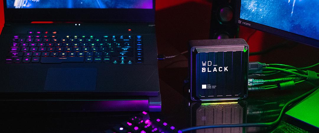 WD_BLACK™ D50 Game Dock NVMe™ SSD