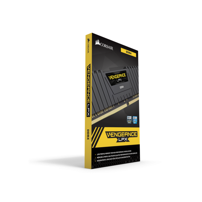 Corsair VENGEANCE LPX 16GB (2 x 8GB) DDR4 DRAM 3000MHz PC4-24000 CL15, 1.2V/1.35V