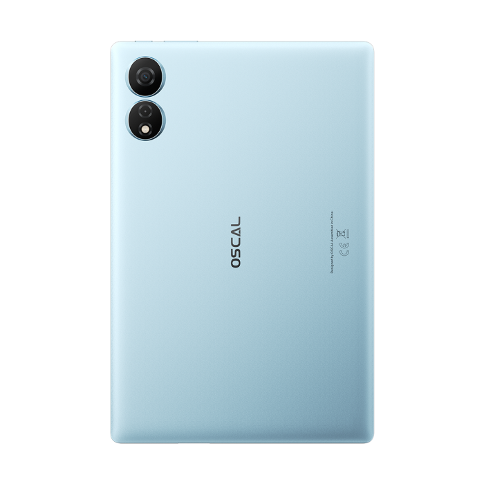 Oscal PAD80 WIFI 10.51 tablični računalnik 6GB+256GB, priložen ovitek in zaščitno steklo, modra