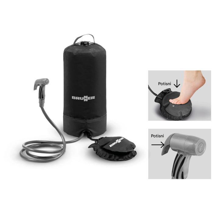 BRUNNER Solarni tuš SPLASH 0810023N 42 x 18 cm - slika 8