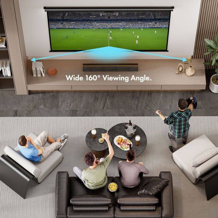 VonHaus projekcijsko platno 100 - slika 3