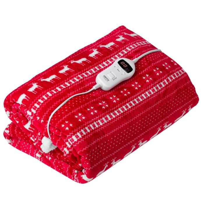 Camry Električna grelna odeja s časovnikom  – SUPER MEHKA