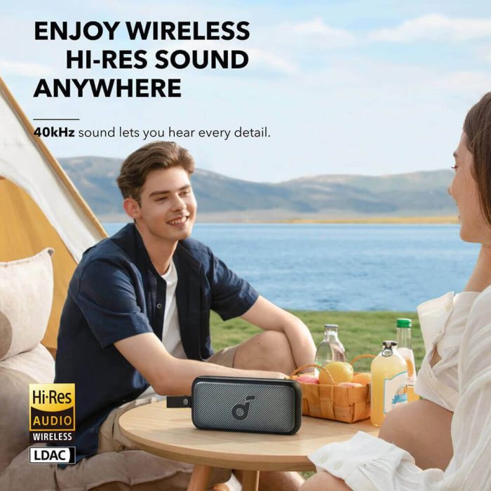 Anker Soundcore prenosni Bluetooth zvočnik Motion 300, moder