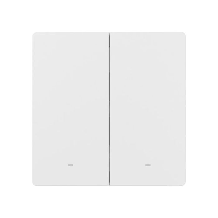 SONOFF pametno stensko stikalo Wi-Fi M5-2C-86, dvojno, bel