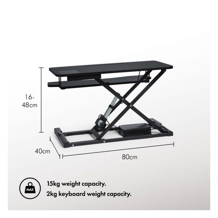 VonHaus električna Sit/Stand delovna platforma