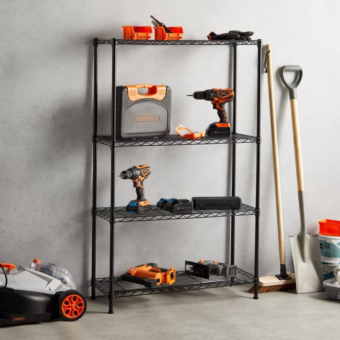 VonHaus 4-stopenjski žični regal - slika 5