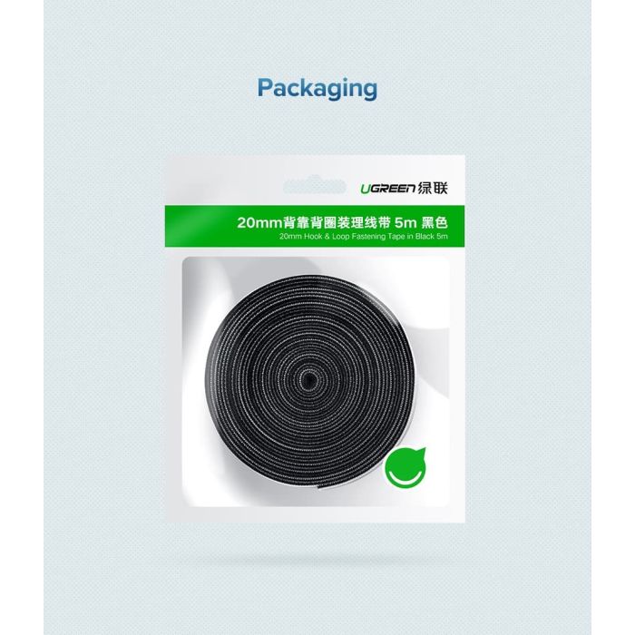Ugreen organizator kablov 5m - polybag