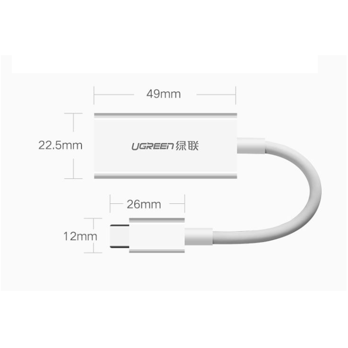 Ugreen adapter USB-C na DP - box