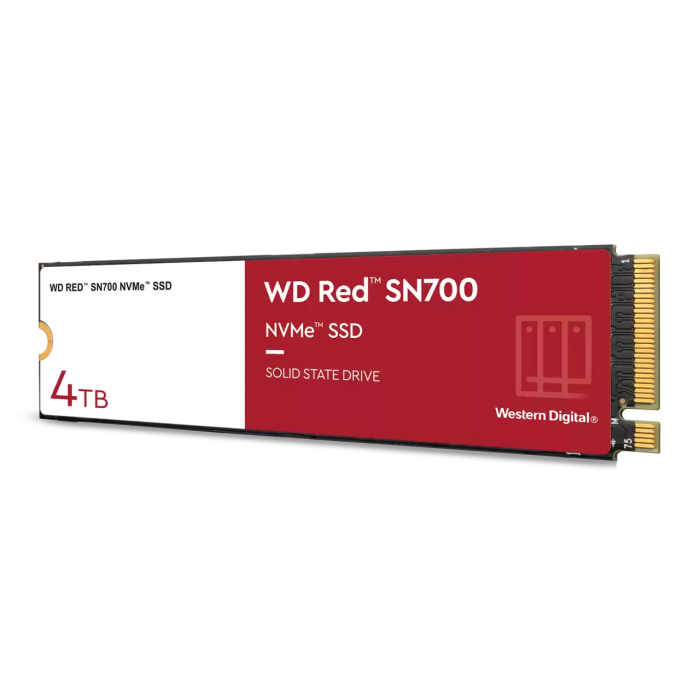 WD 4TB Red SN700 M.2 2280 PCI-e 3.0 NVMe 1.3 SSD disk
