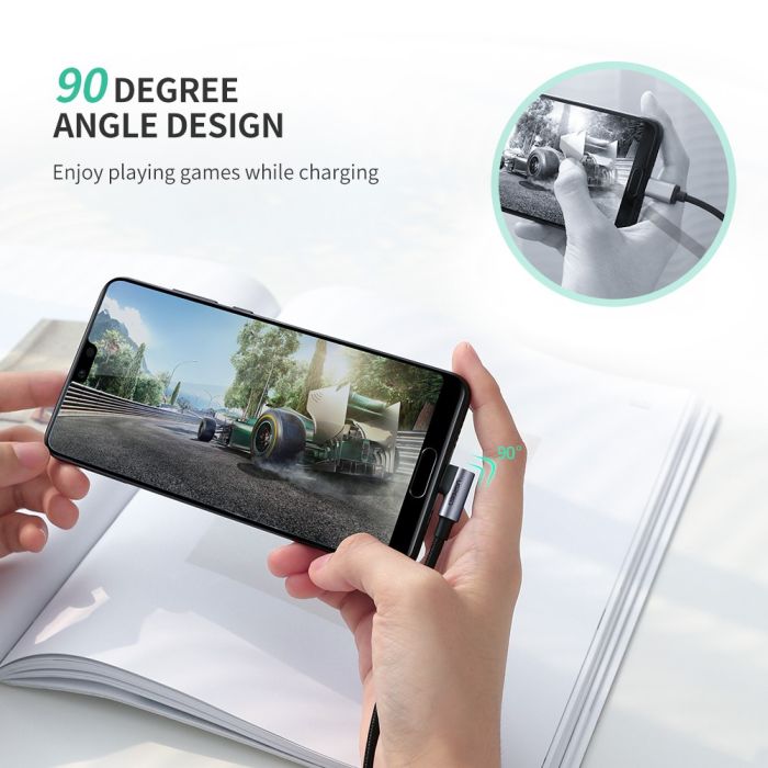 Ugreen USB-C kutni kabel 0,9 m