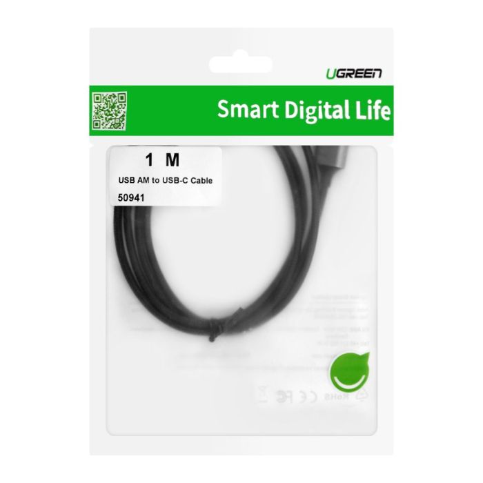 Ugreen USB-C kutni kabel 0,9 m