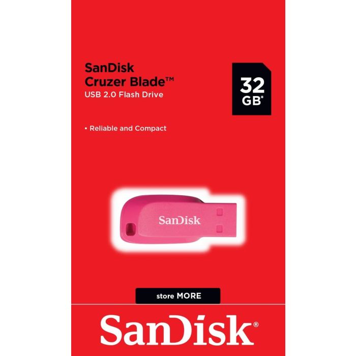 SanDisk 32GB Cruzer Blade USB-A 2.0 USB ključ (roza)