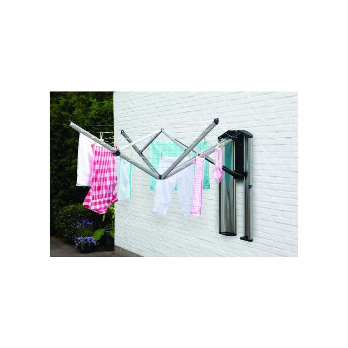 Brabantia stenski sušilnik WALLFIX za perilo, 24 m