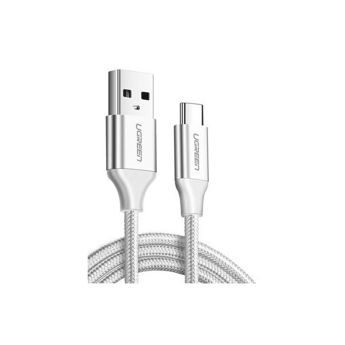 UGREEN USB 2.0 A na USB-C kabel 2m (bel) - polybag