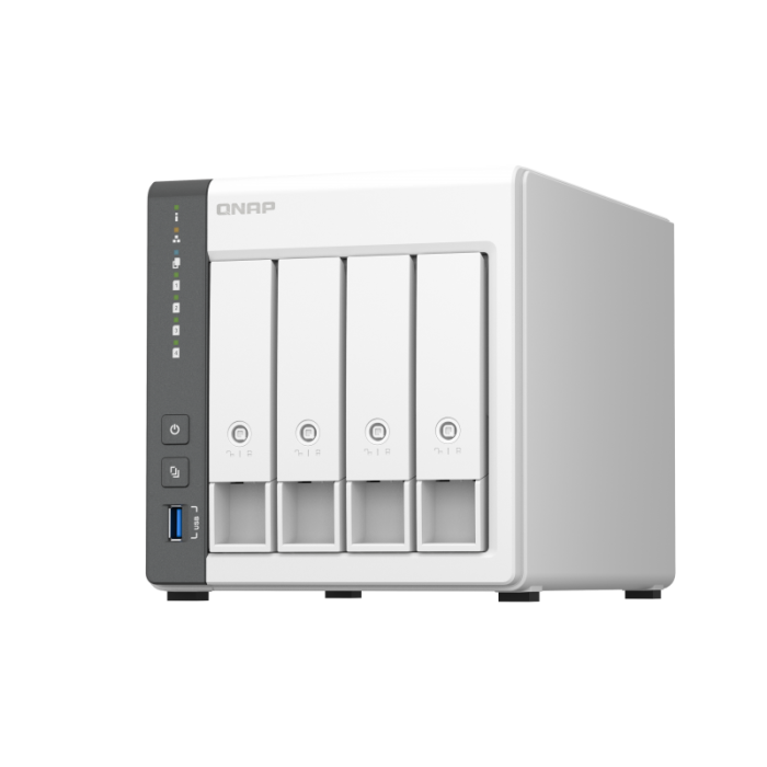 QNAP NAS strežnik za 4 diske, 4GB ram, 2,5Gb mreža