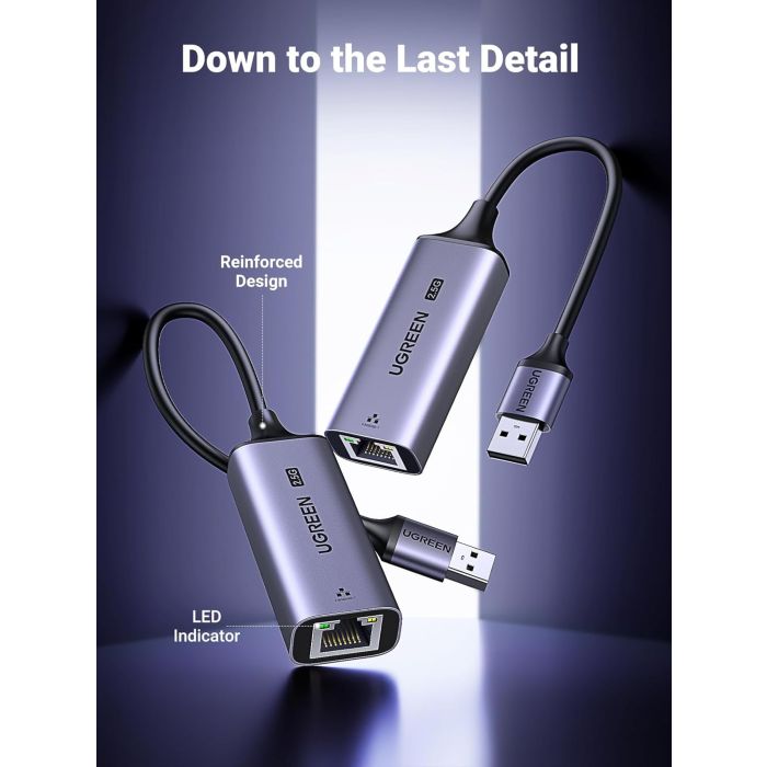 Ugreen USB 3.0 2.5Gbps mrežni adapter - slika 7