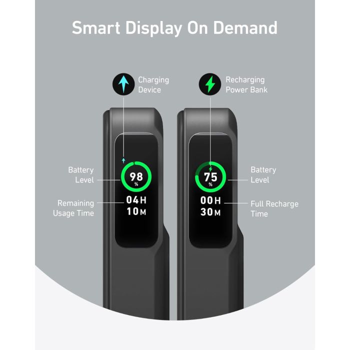 Anker MagGo 633 10K powerbank, črn - slika 2