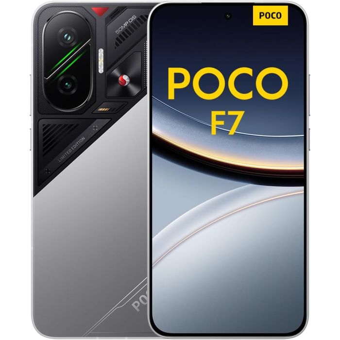 POCO F7 5G pametni telefon 12/512GB, srebrn