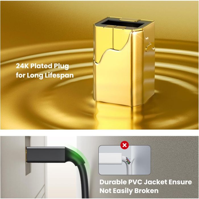 Ugreen tiskalniški kabel USB 2.0 - USB A v USB B, 3M