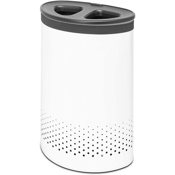 Brabantia koš za ločevanje perila Selector 55L, bel