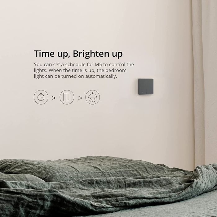 SONOFF pametno stensko stikalo Wi-Fi M5-2C-80, dvojno - slika 10