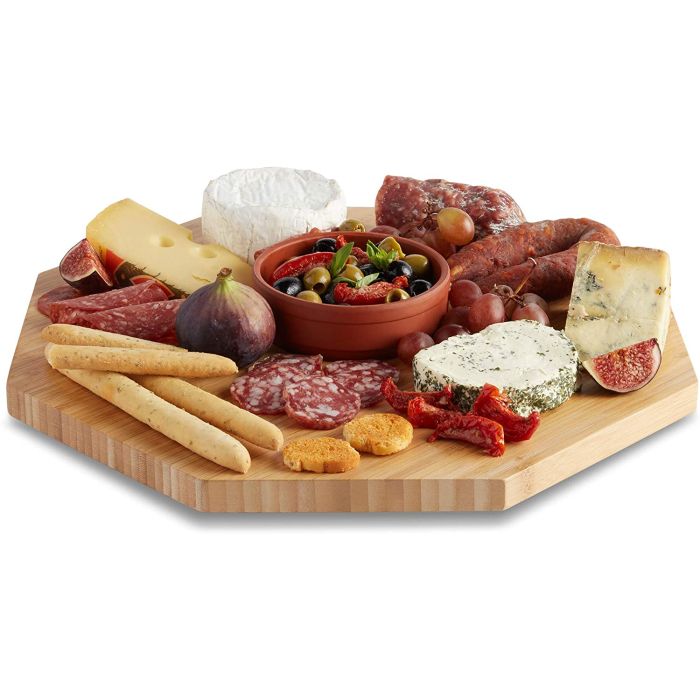 VonShef bambusova vrteča plošča Lazy Susan