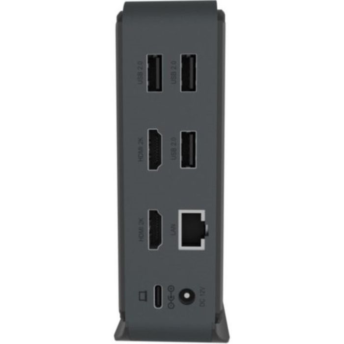 Icybox IB-DK2261AC Docking USB-C in USB-A priklopna postaja z dvema video izhodoma