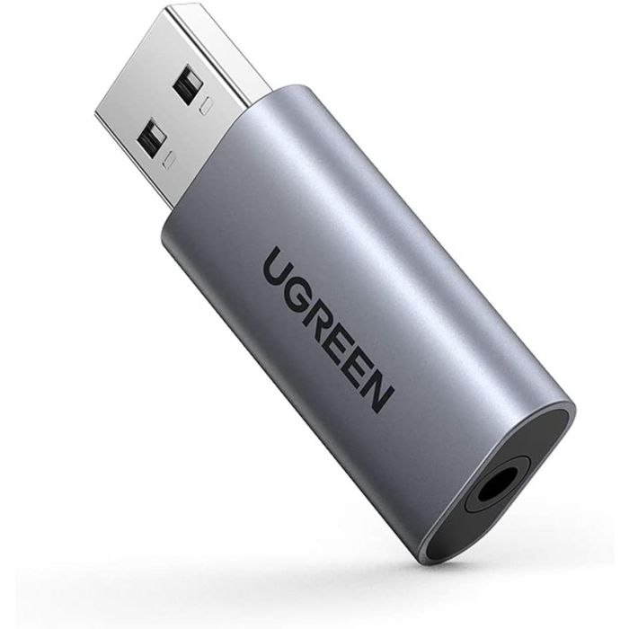 UGREEN USB zunanja zvočna kartica iz USB na 3.5mm avdio - box