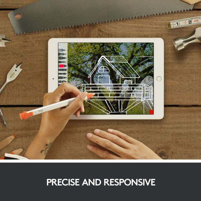 Logitech Crayon digitalno pisalo za iPad tablične računalnike (2019 ali novejši)