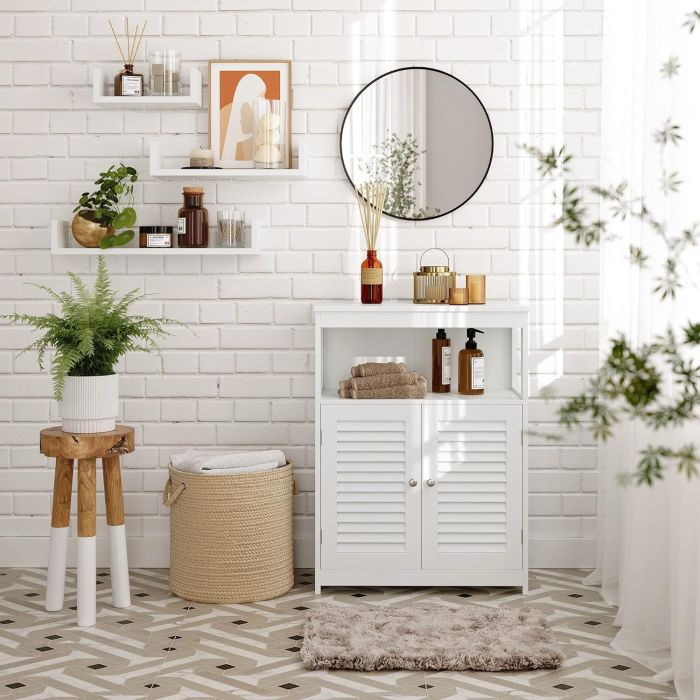 SONGMICS komplet 3 plavajočih polic 40 -35 -30cm - slika 2