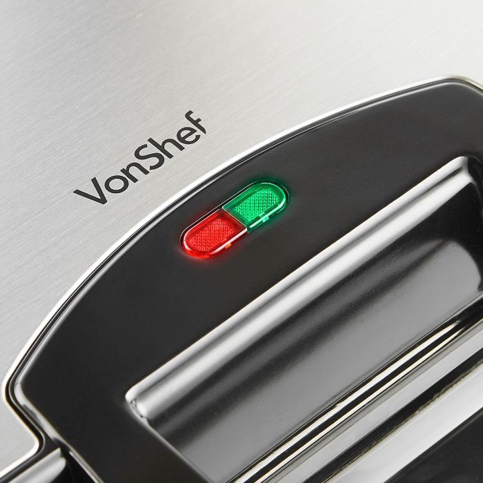 VonShef aparat za belgijske vaflje - slika 8