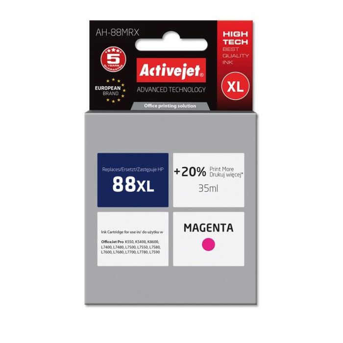 ActiveJet magenta črnilo HP 88XL C9392AE
