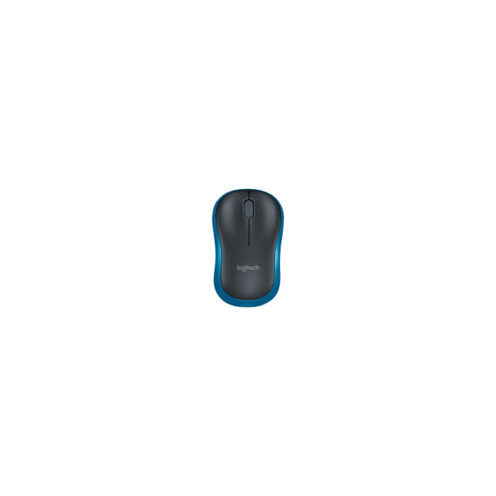 Brezžična optična miška Logitech M185 modra