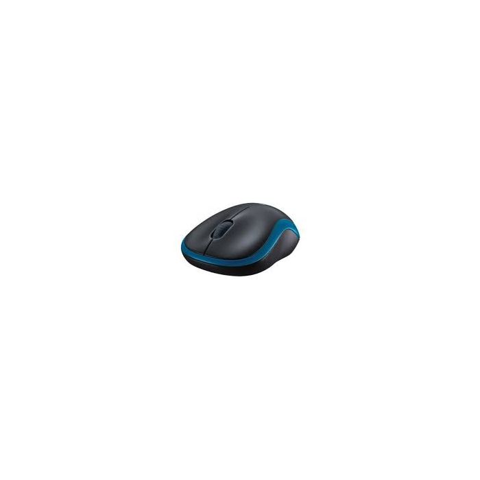 Brezžična optična miška Logitech M185 modra