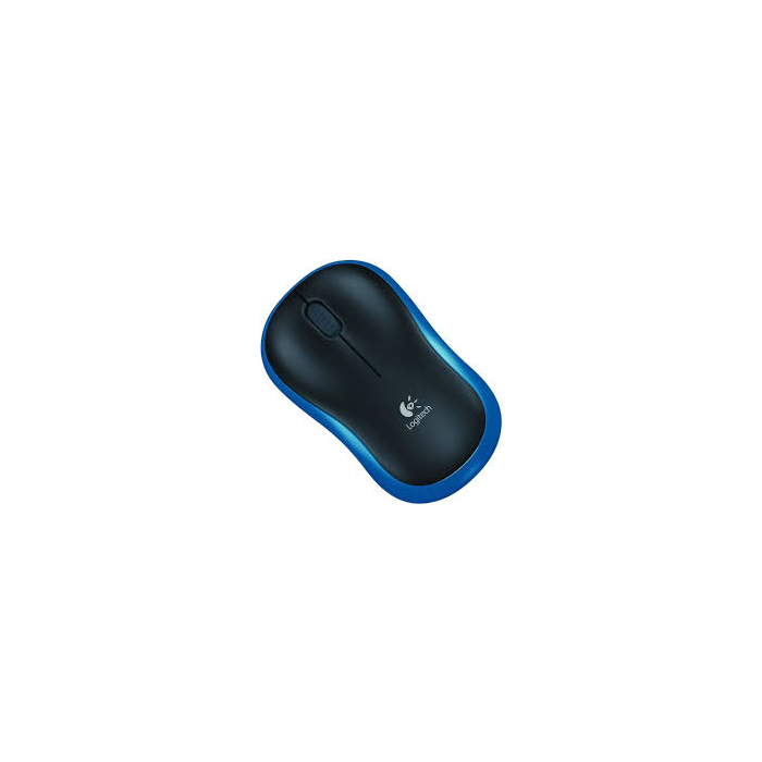 Brezžična optična miška Logitech M185 modra
