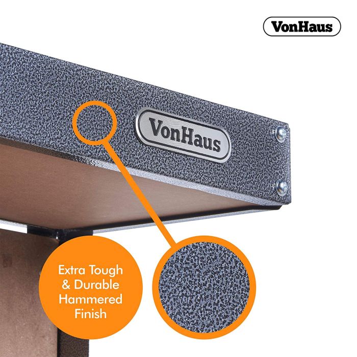 VonHaus delovna miza z vezno steno