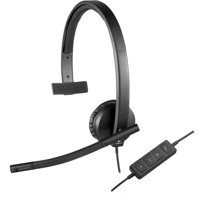 Logitech slušalke  OEM, H570e, mono, USB