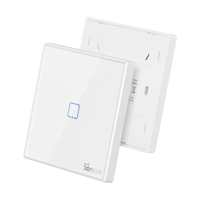 SONOFF brezžično pametno stensko stikalo 433MHz enojno T2EU1C-RF