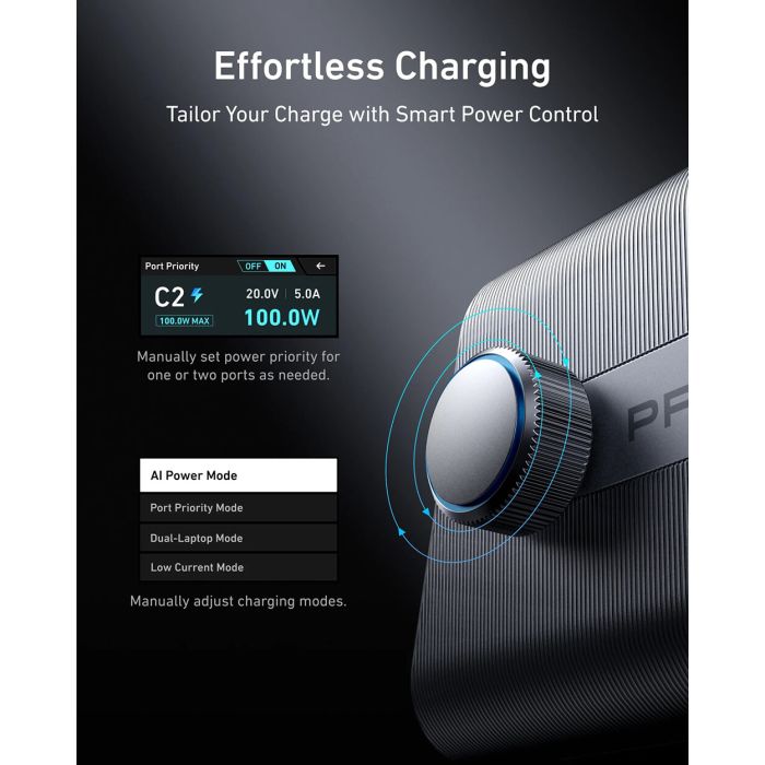 Anker Prime GaN namizni polnilec 250W